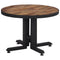 vidaXL Coffee Table Round Ø55x40 cm Solid Reclaimed Teak