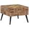 vidaXL Coffee Table Grey 55x55x40 cm Solid Reclaimed Teak