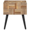 vidaXL Side Table 40x40x45 cm Solid Reclaimed Teak
