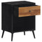 vidaXL Bedside Cabinet 40x30x50 cm Solid Wood Teak