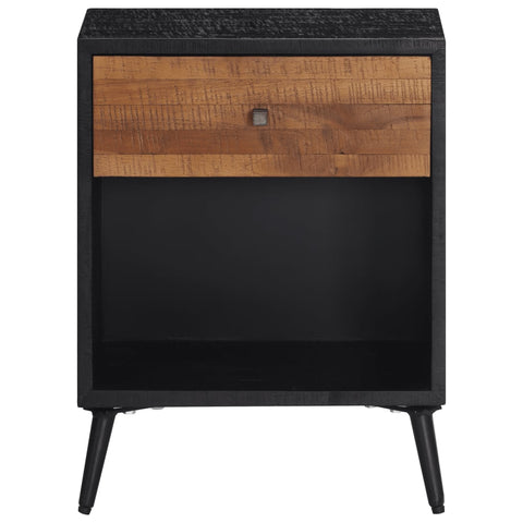 vidaXL Bedside Cabinet 40x30x50 cm Solid Wood Teak