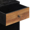 vidaXL Bedside Cabinet 40x30x50 cm Solid Wood Teak