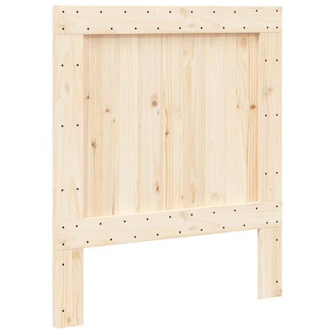 vidaXL Headboard 80x104 cm Solid Wood Pine