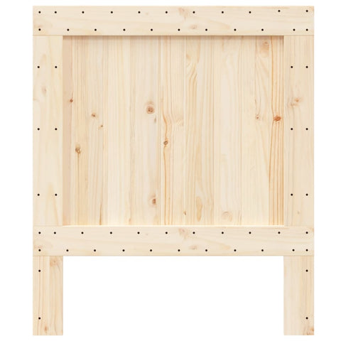 vidaXL Headboard 80x104 cm Solid Wood Pine