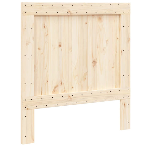 vidaXL Headboard 100x104 cm Solid Wood Pine