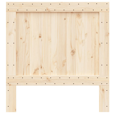 vidaXL Headboard 100x104 cm Solid Wood Pine
