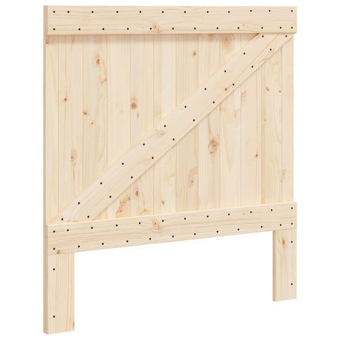 vidaXL Headboard 100x104 cm Solid Wood Pine