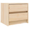 vidaXL Bedside Cabinets 2 pcs 40x31x35.5 cm Solid Wood Pine