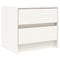 vidaXL Bedside Cabinets 2 pcs White 40x31x35.5 cm Solid Wood Pine