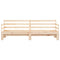 vidaXL Daybed with Trundle without Mattress 90x200 cm Solid Wood