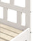 vidaXL Daybed with Trundle without Mattress White 80x200 cm Solid Wood