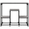 vidaXL Console Table Grey Sonoma 89.5x28x76 cm Engineered Wood