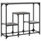 vidaXL Console Table Grey Sonoma 89.5x28x76 cm Engineered Wood