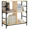 vidaXL Bookshelf Sonoma Oak 78.5x33x82 cm Engineered Wood
