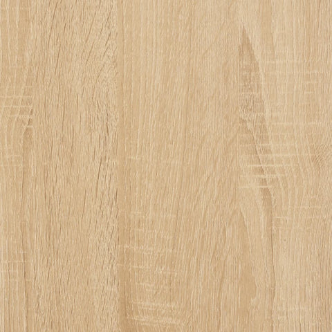 vidaXL Bookshelf Sonoma Oak 78.5x33x117.5 cm Engineered Wood