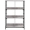 vidaXL Bookshelf Grey Sonoma 78.5x33x117.5 cm Engineered Wood