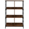 vidaXL Bookshelf Brown Oak 78.5x33x117.5 cm Engineered Wood