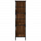 vidaXL Bookshelf Brown Oak 78.5x33x117.5 cm Engineered Wood