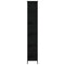 vidaXL Bookshelf Black 78.5x33x188.5 cm Engineered Wood