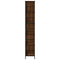vidaXL Bookshelf Brown Oak 78.5x33x188.5 cm Engineered Wood