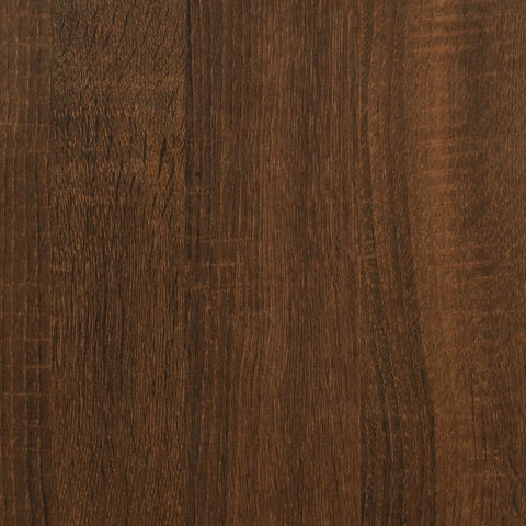 vidaXL Bookshelf Brown Oak 78.5x33x188.5 cm Engineered Wood