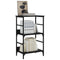 vidaXL Bookshelf Black 50x33x82 cm Engineered Wood