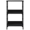 vidaXL Bookshelf Black 50x33x82 cm Engineered Wood
