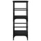 vidaXL Bookshelf Black 50x33x82 cm Engineered Wood