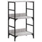 vidaXL Bookshelf Grey Sonoma 50x33x82 cm Engineered Wood