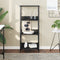 vidaXL Bookshelf Black 50x33x117.5 cm Engineered Wood