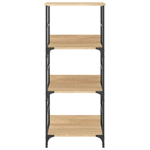 vidaXL Bookshelf Sonoma Oak 50x33x117.5 cm Engineered Wood
