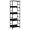 vidaXL Bookshelf Black 50x33x153 cm Engineered Wood