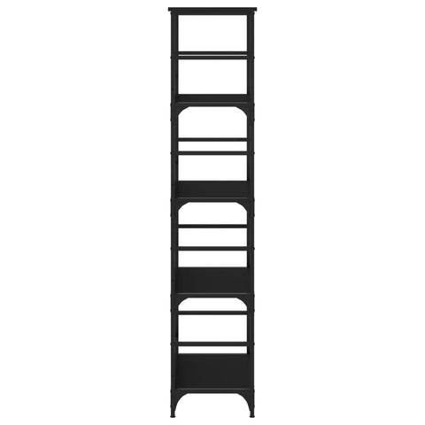 vidaXL Bookshelf Black 50x33x153 cm Engineered Wood