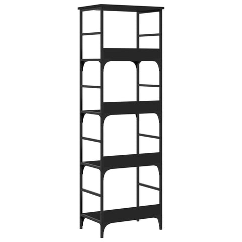 vidaXL Bookshelf Black 50x33x153 cm Engineered Wood