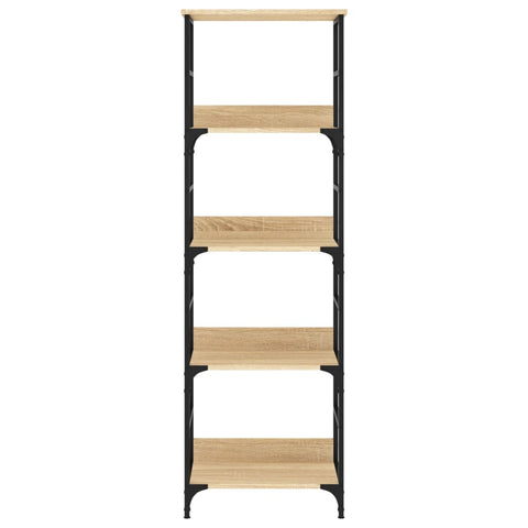 vidaXL Bookshelf Sonoma Oak 50x33x153 cm Engineered Wood