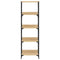 vidaXL Bookshelf Sonoma Oak 50x33x153 cm Engineered Wood