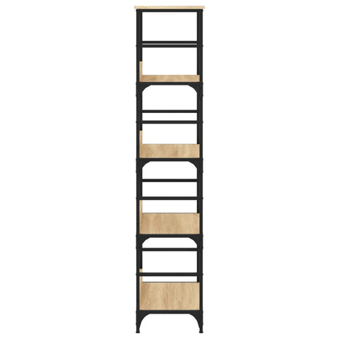 vidaXL Bookshelf Sonoma Oak 50x33x153 cm Engineered Wood