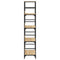 vidaXL Bookshelf Sonoma Oak 50x33x153 cm Engineered Wood