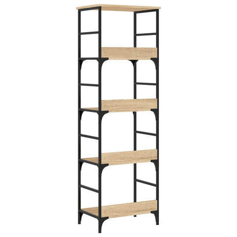 vidaXL Bookshelf Sonoma Oak 50x33x153 cm Engineered Wood