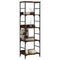 vidaXL Bookshelf Smoked Oak 50x33x153 cm Engineered Wood