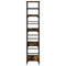 vidaXL Bookshelf Smoked Oak 50x33x153 cm Engineered Wood