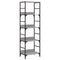 vidaXL Bookshelf Grey Sonoma 50x33x153 cm Engineered Wood