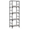 vidaXL Bookshelf Grey Sonoma 50x33x153 cm Engineered Wood