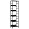 vidaXL Bookshelf Black 50x33x188.5 cm Engineered Wood