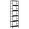 vidaXL Bookshelf Black 50x33x188.5 cm Engineered Wood