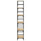 vidaXL Bookshelf Sonoma Oak 50x33x188.5 cm Engineered Wood