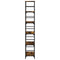 vidaXL Bookshelf Smoked Oak 50x33x188.5 cm Engineered Wood