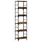 vidaXL Bookshelf Smoked Oak 50x33x188.5 cm Engineered Wood