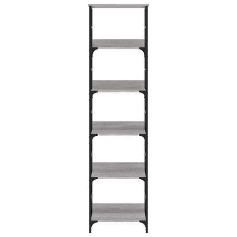 vidaXL Bookshelf Grey Sonoma 50x33x188.5 cm Engineered Wood