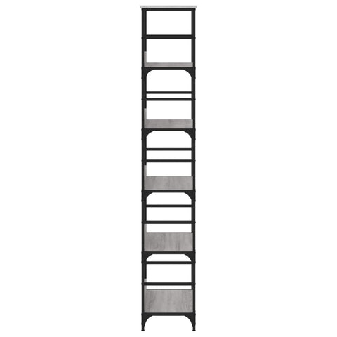 vidaXL Bookshelf Grey Sonoma 50x33x188.5 cm Engineered Wood